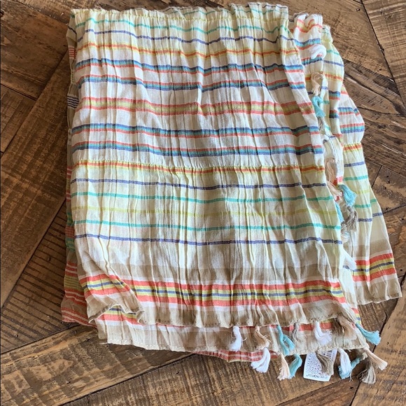 Cotton Multi-Color Scarf - Picture 2 of 5